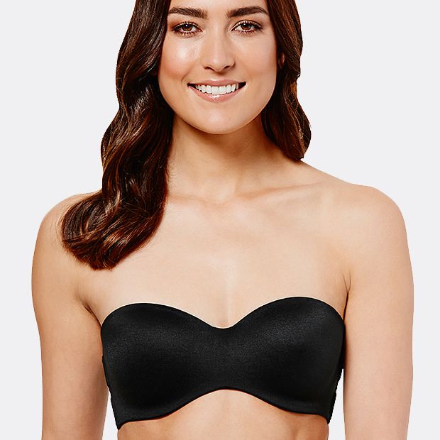 target strapless bra