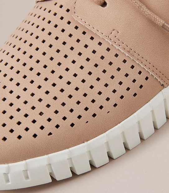 W FI SOFT PINK COMFORT LACE UP  SIZE 6-11