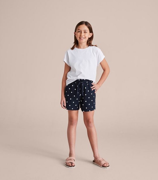 Linen Blend Shorts