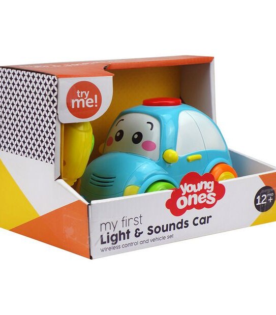 Young Ones My First Light & Sounds Car Wireless Control & Vehicle Set