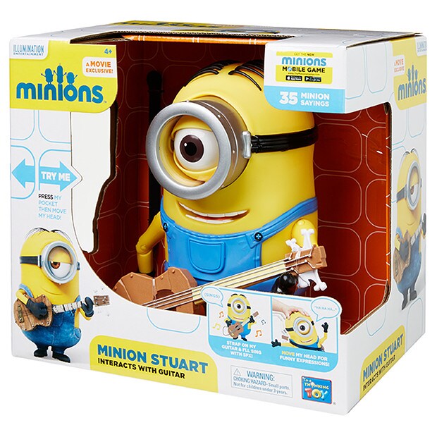 Minions Interactive Stuart With Guitar | Target Australia