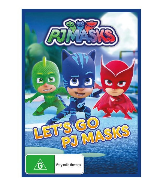 PJ Masks: Let's Go - DVD