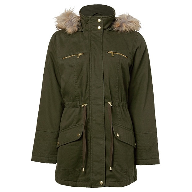 Hooded Parka - Khaki | Target Australia