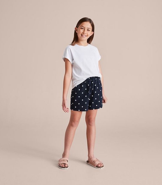 Linen Blend Shorts