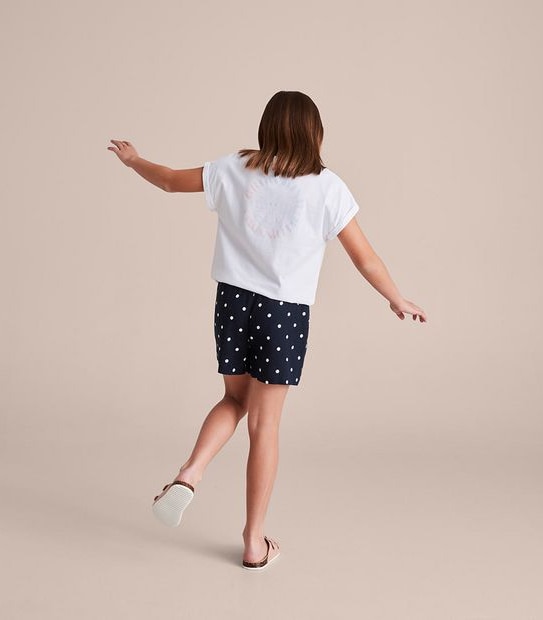 Linen Blend Shorts