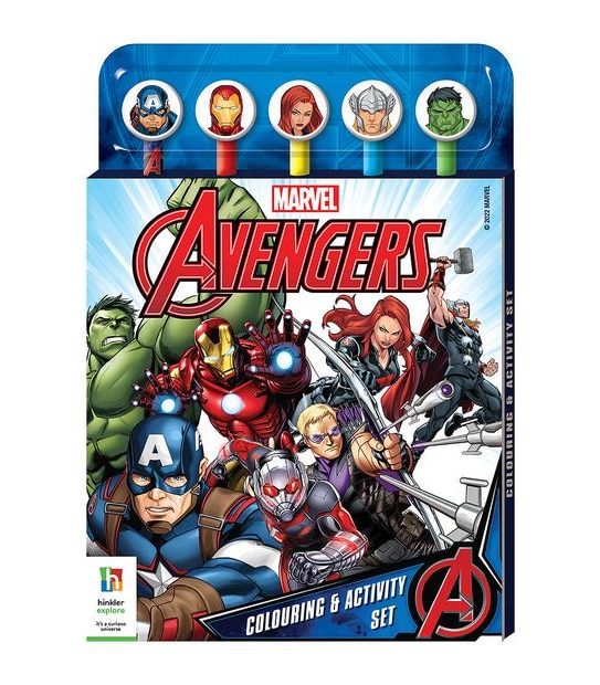 The Avengers Colouring & Activity Set