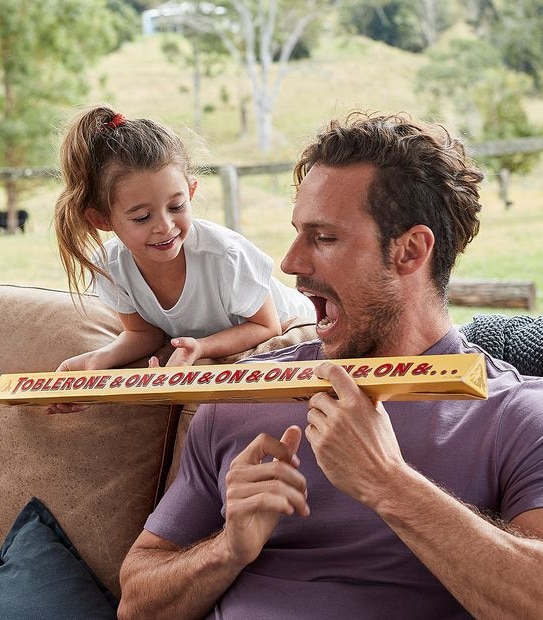 Toblerone On and On Gift Bars - 600g