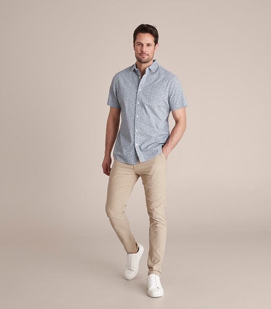 Printed Short Sleeve Shirt
