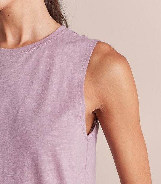 Active Slub Muscle Tank Top