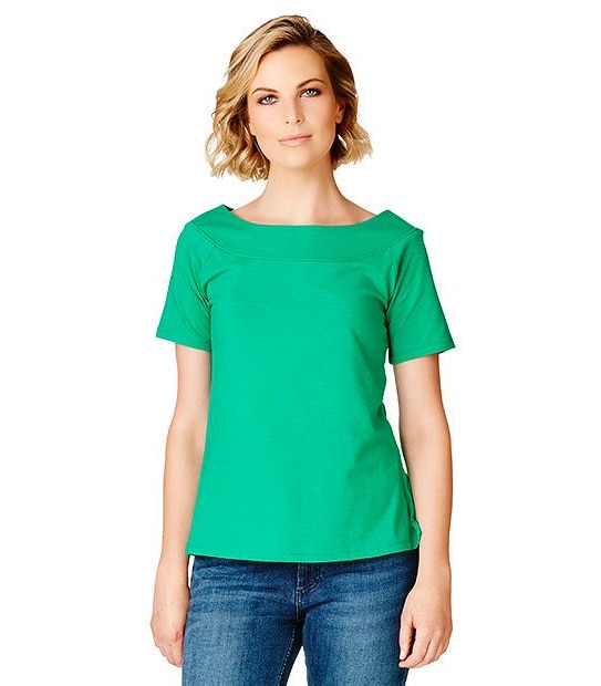 Boat Neck Top