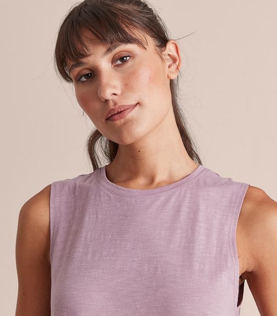 Active Slub Muscle Tank Top