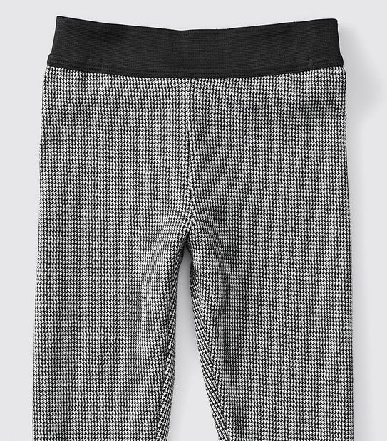 Jacquard Ponte Legging - Black