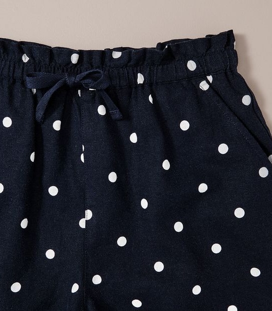 Linen Blend Shorts