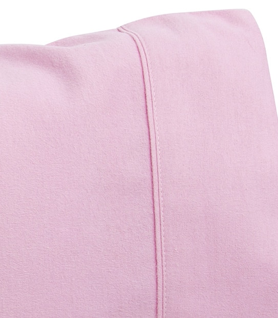 Flannelette Fitted Sheet + Pillowcase Pack - Pink