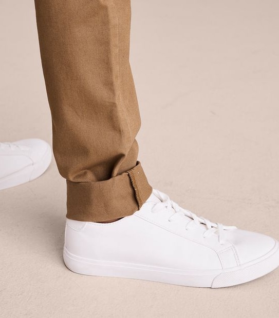 Pull On Cuffed Chino Pants