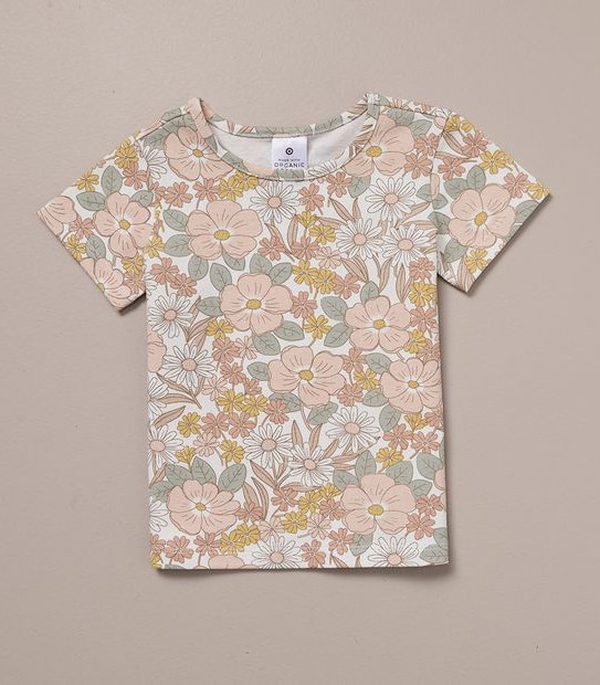 3 Pack Baby Organic Cotton Print T-shirts