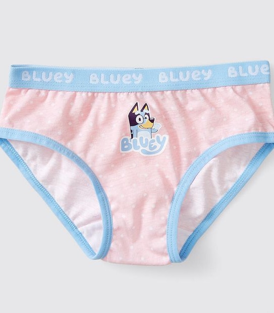 Bluey Girls 4 Pack Briefs - Multi