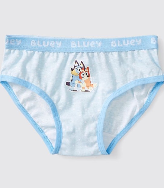 Bluey Girls 4 Pack Briefs - Multi