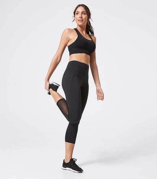 Active Harmony Seamfree Crop Top; Style: 197254NC - Black | Target ...