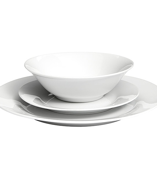 Target 12 Piece White Porcelain Dinner Set
