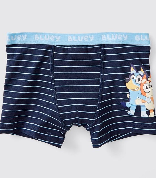 Bluey Boys 2 Pack Trunks - Blue