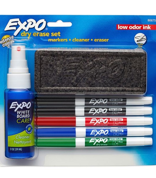 Expo Whiteboard Dry Erase Set
