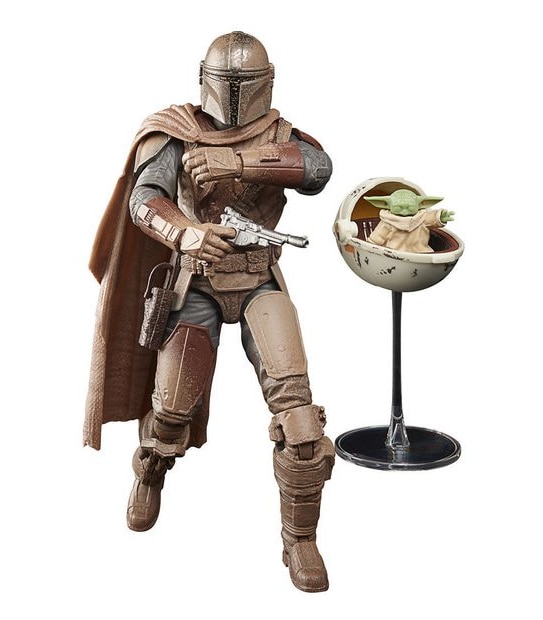 Star Wars The Black Series - Mandalorian and Grogu (Arvala-7)