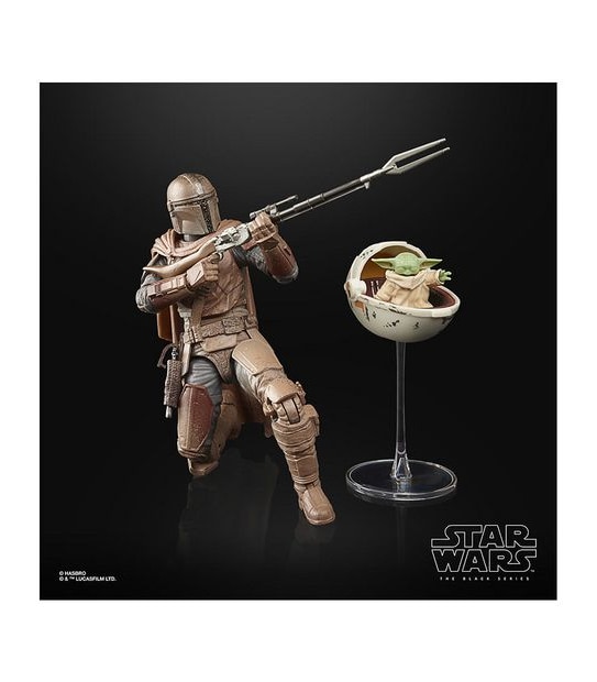 Star Wars The Black Series - Mandalorian and Grogu (Arvala-7)