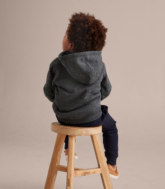 Zip Sherpa Hoodie