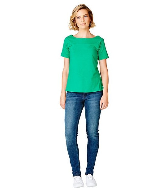Boat Neck Top