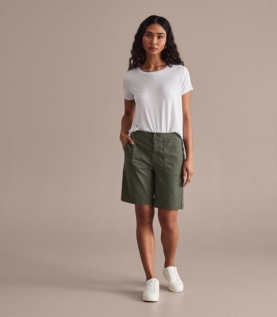 Rib Waist Shorts