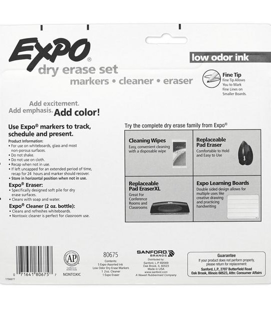 Expo Whiteboard Dry Erase Set