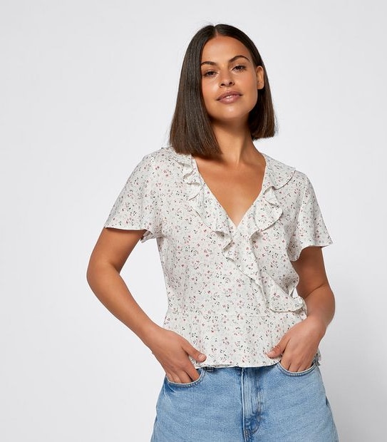 Lily Loves Wrap Blouse