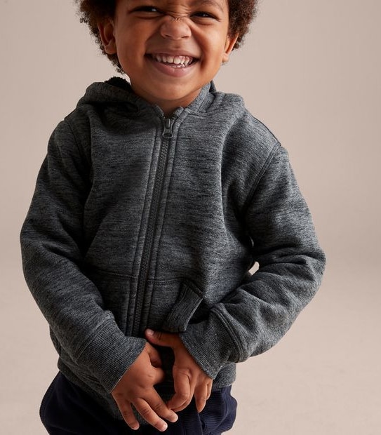 Zip Sherpa Hoodie