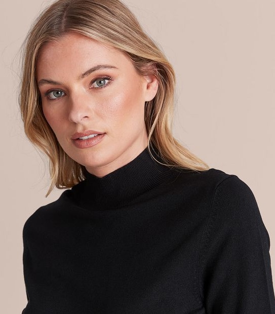 Preview Mock Turtle Neck Jumper