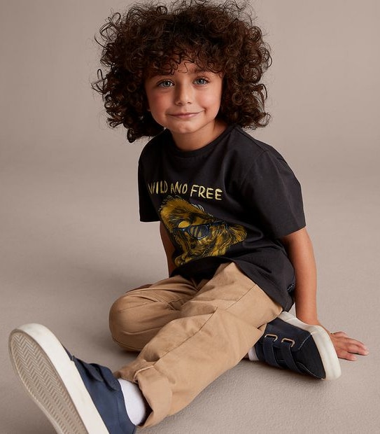 Organic Cotton Print T-shirt