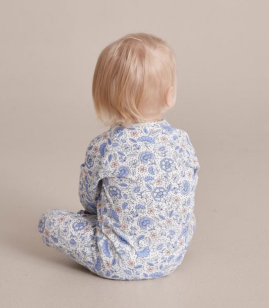 Baby Organic Cotton Print Coverall 3 of 5