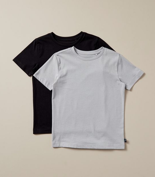 Organic Cotton 2 Pack T-Shirts