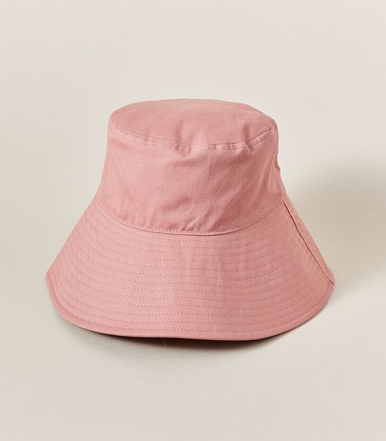 Wide Brim Bucket Hat