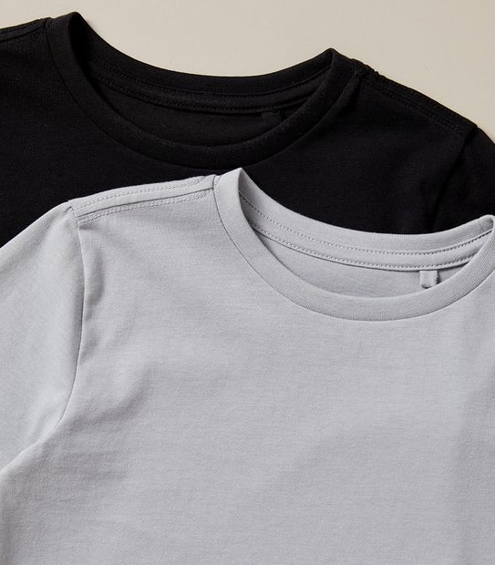 Organic Cotton 2 Pack T-Shirts