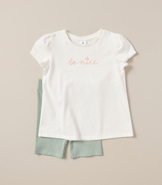 2 Piece T-shirt and Short Set