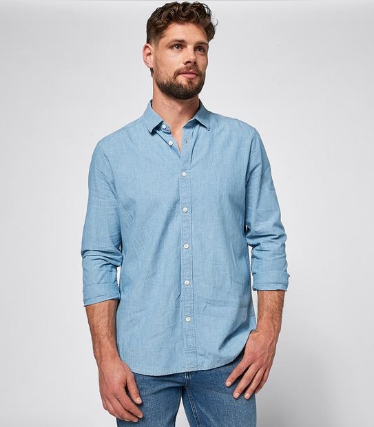 DENIM Shirt - Light Wash