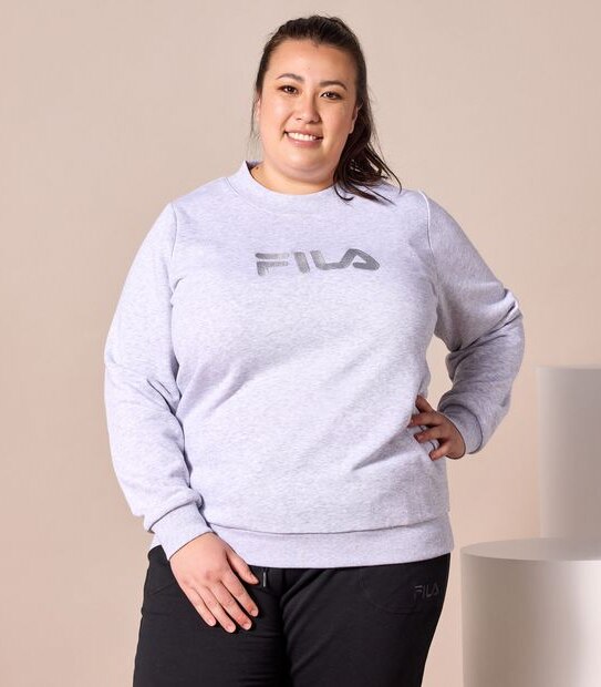 Fila Plus Size Bell Crew Jumper