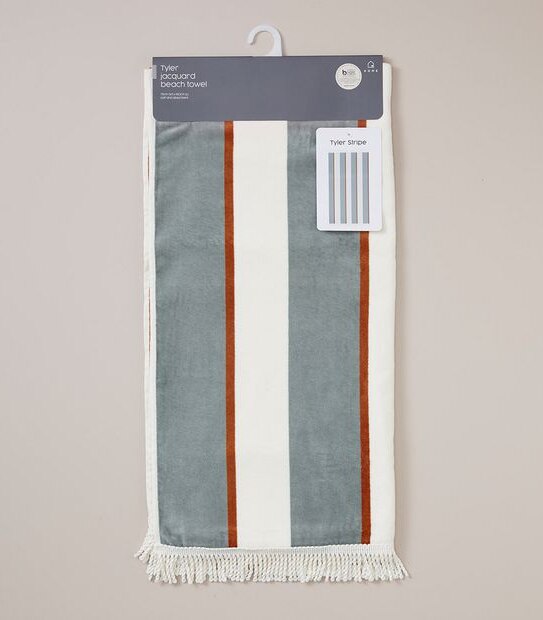 Tyler Jacquard Beach Towel