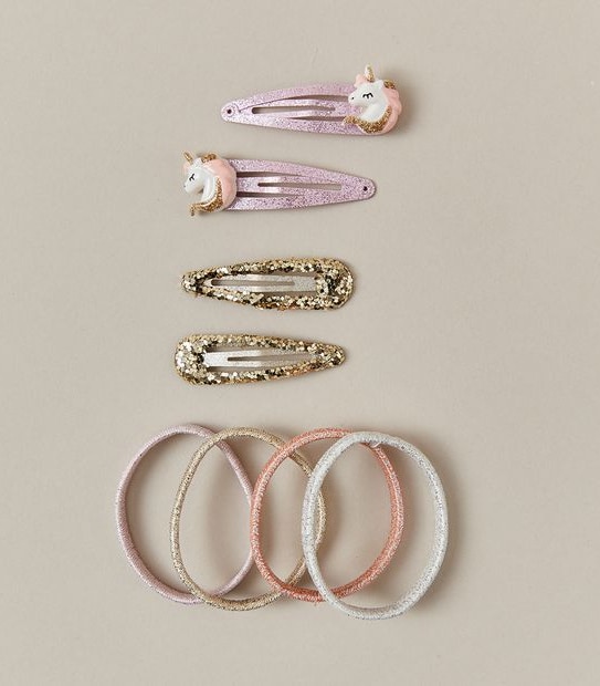 8 Pack Hair Clips and Hair Ties