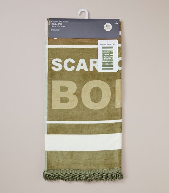 Aussie Beaches Jacquard Beach Towel