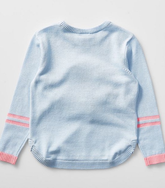 3D Cheerleader Cat Crew Knit Jumper
