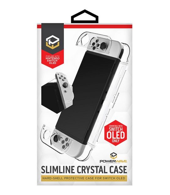 Powerwave - Nintendo Switch OLED -  Slimline Crystal Case