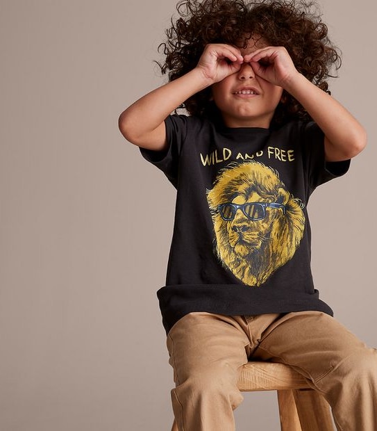 Organic Cotton Print T-shirt