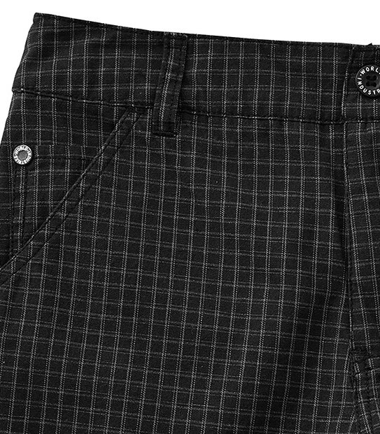 Boys' World Industries Check Shorts
